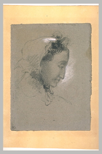 Jean-Baptiste Carpeaux - L'Impératrice Eugénie en bonnet