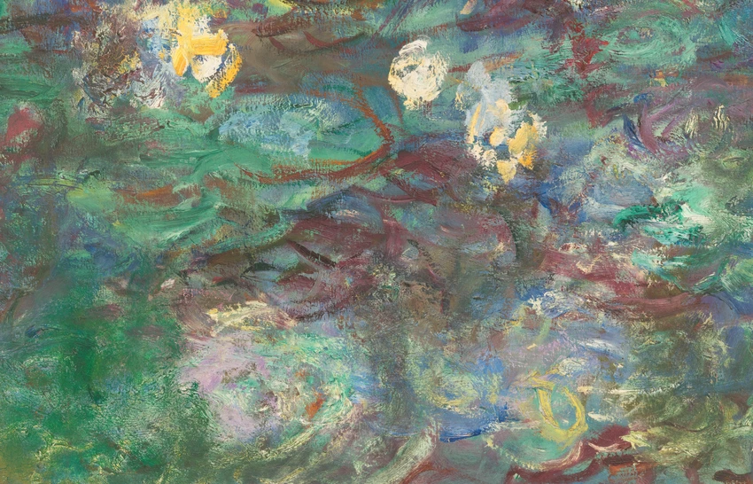 Reflets verts - Claude Monet