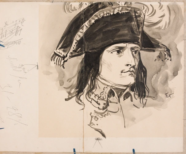 Eugène Grasset - Portrait de Bonaparte