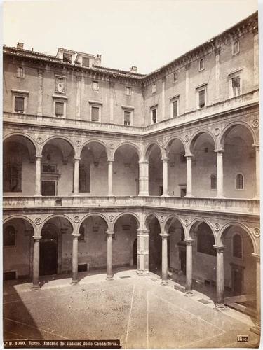 Roberto Rive - Roma, interno del palazzo della Cancelleria