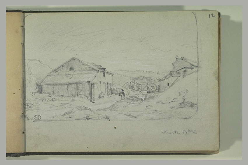 Adolphe-Félix Cals - Maisons à Montmartre