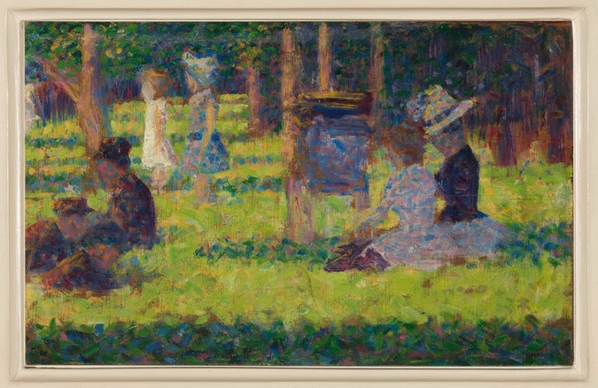 Georges Seurat - Etude pour "Un dimanche après-midi à l'île de la Grande Jatte"