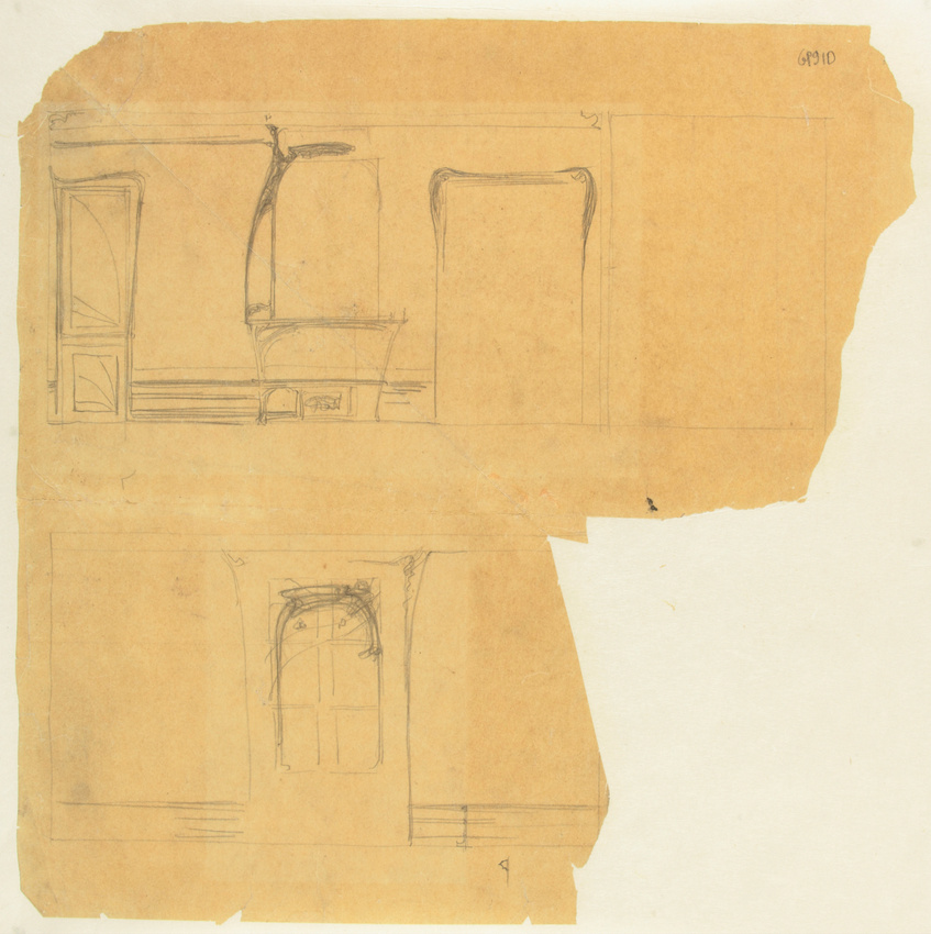 Hector Guimard - Nogent-sur-Vernisson, aux Gévrils, propriété de M. Roy (bâtimen...