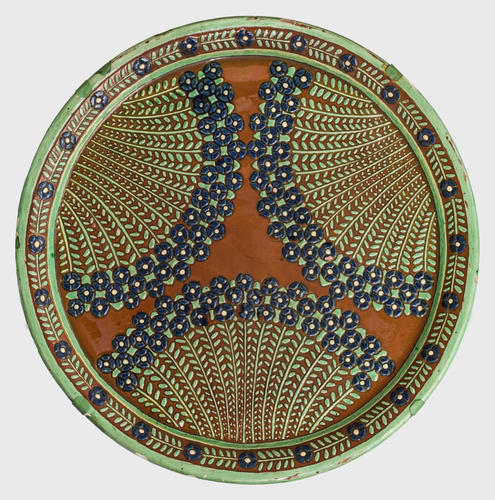 Henriette Grandjean - Plat d'ornement