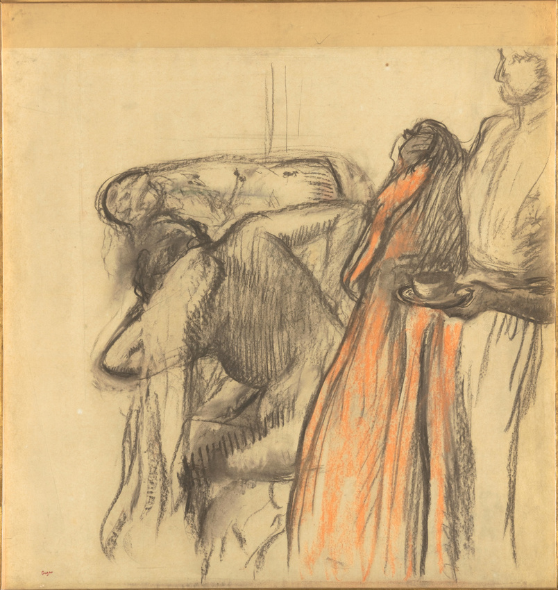 La Tasse de chocolat après le bain - Edgar Degas | Musée d'Orsay