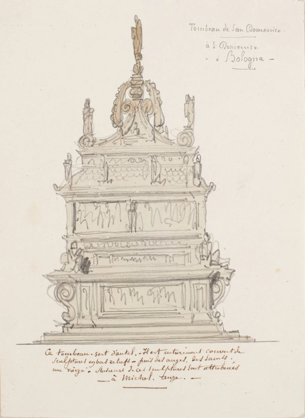 Edouard Villain - Tombeau de San Domenico, San Domenico, Bologne