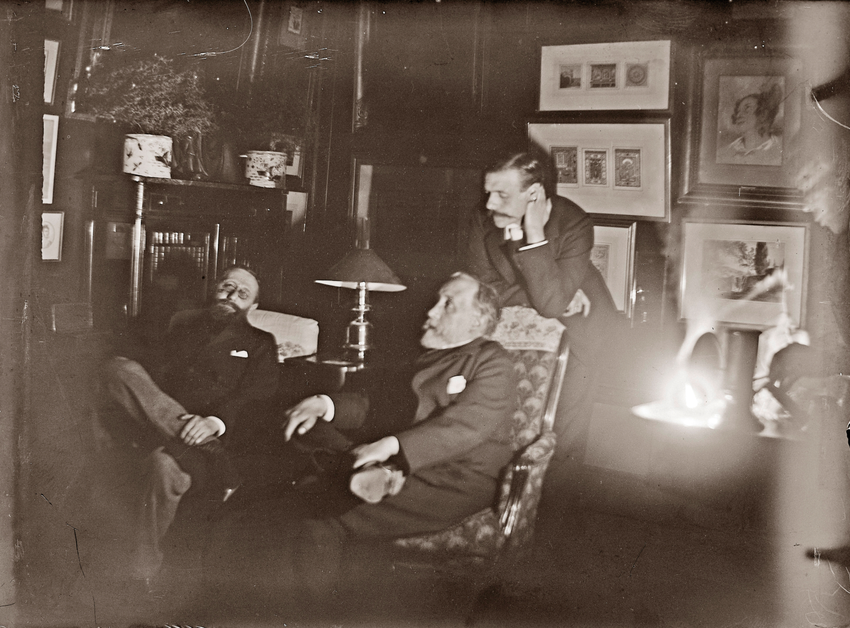 Jules Taschereau, Degas et Jacques-Emile Blanche - Edgar Degas