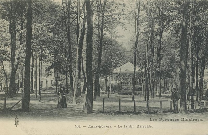 Jules Royer - Eaux-Bonnes. Le Jardin Darralde