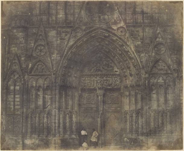Eugène de Bassano - Portail du transept sud de Notre-Dame