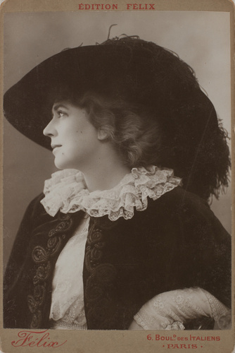 Felix - Jane Hading dans "la châtelaine"