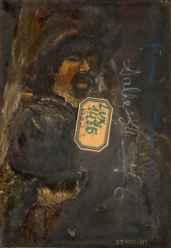 Charles Cottet - Nature morte : pommes et bouteille