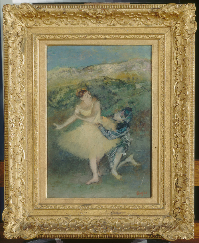 Edgar Degas - Arlequin et Colombine