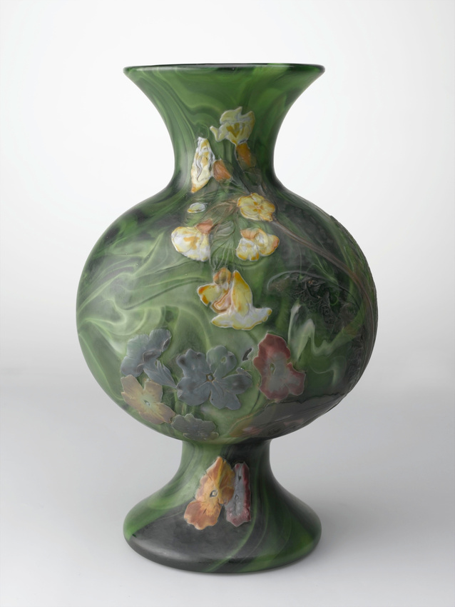 Vase à décor de primevères - Emile Gallé | Musée d'Orsay