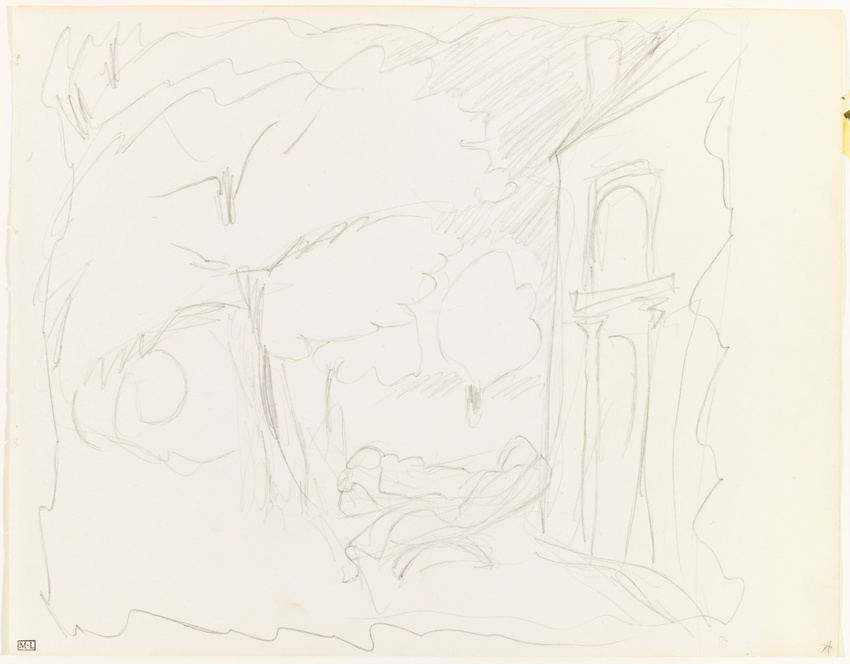 Pierre Bonnard - Femme sur une chaise longue dans un jardin