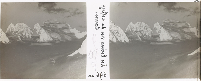 E. Serve-Louvat - Les Ecrins vus du refuge Caron