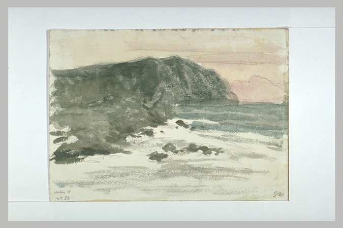 Ernest Hébert - Paysage marin