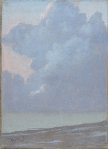 Lucien Lévy-Dhurmer - Nuages au bord de la mer