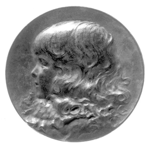Emile Vernier - Enfant de profil gauche