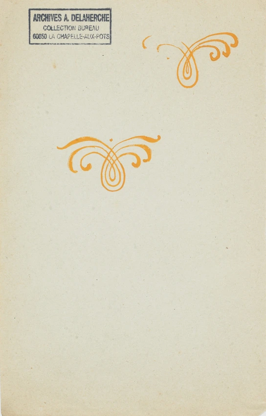 Auguste Delaherche - Deux petits motifs décoratifs