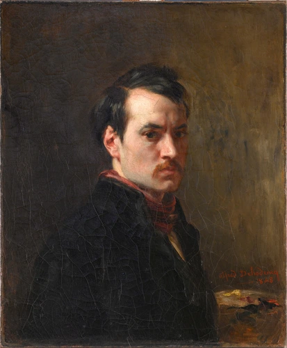 Alfred Dehodencq - Portrait de l'artiste