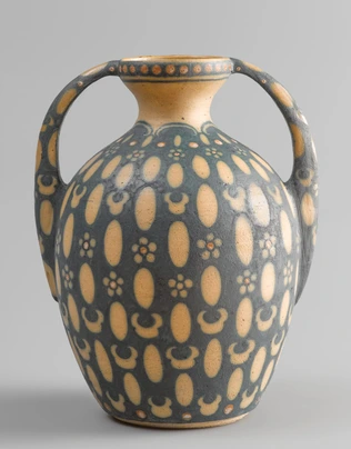 Galileo Chini - Vase en forme d'amphore