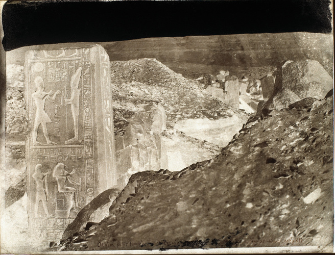 Théodule Devéria - Abydos - Petit temple