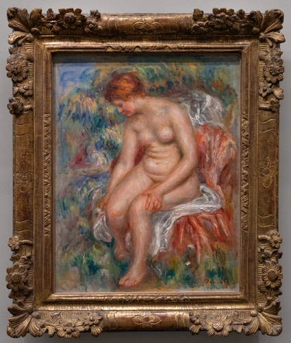 Auguste Renoir - Baigneuse assise s'essuyant une jambe
