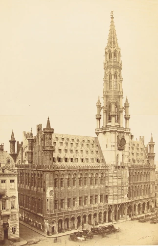 Louis Gabriel  Toudouze - Hôtel de ville de Bruxelles