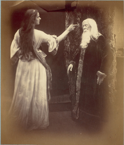 Julia Margaret Cameron - Vivien and Merlin