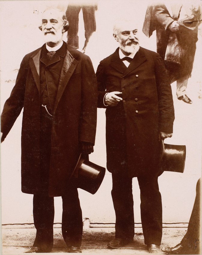 Henri Mairet - Yves Guyot et Pierre-Emmanuel Tirard