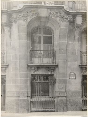 E. C. Templier - Immeuble de rapport, 1, rue Huysmans, Paris 6e