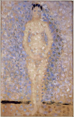 Georges Seurat - Poseuse debout, de face