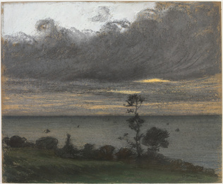 Ernest Duez - Paysage