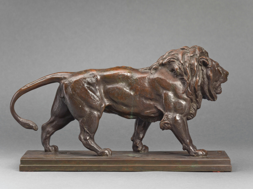 Antoine-Louis Barye - Lion marchant