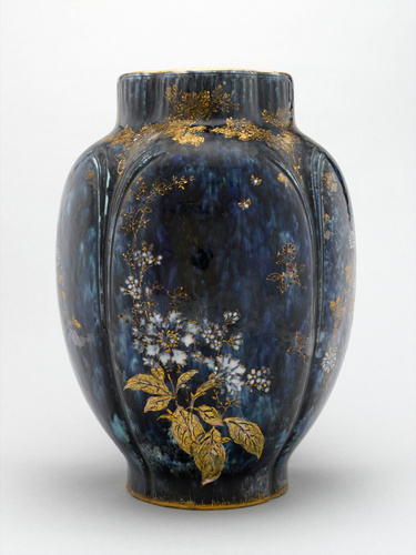 Albert Dammouse - Vase bleu de Sèvres