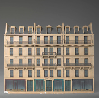 F. Rolland - Trois maisons à loyer de 3ème classe, 36, 38 et 40 boulevard Beauma...