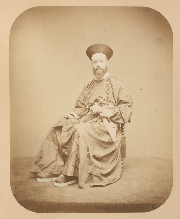Paul Champion - Autoportrait en chinois