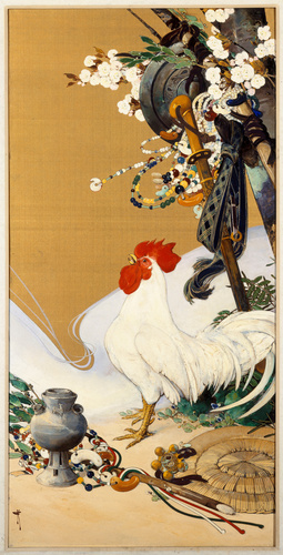 Kiyo-o Kawamura - Le Coq blanc
