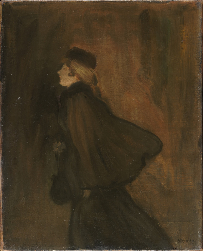 Théophile Alexandre Steinlen - Le Coup de vent