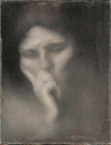 Eugène Carrière - Madame Eugène Carrière en méditation