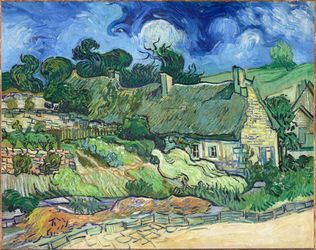 Vincent Van Gogh - Chaumes de Cordeville à Auvers-sur-Oise