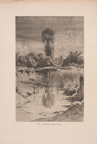 Paul Flandrin - Paysage à Montgeron (Seine-et-Oise)