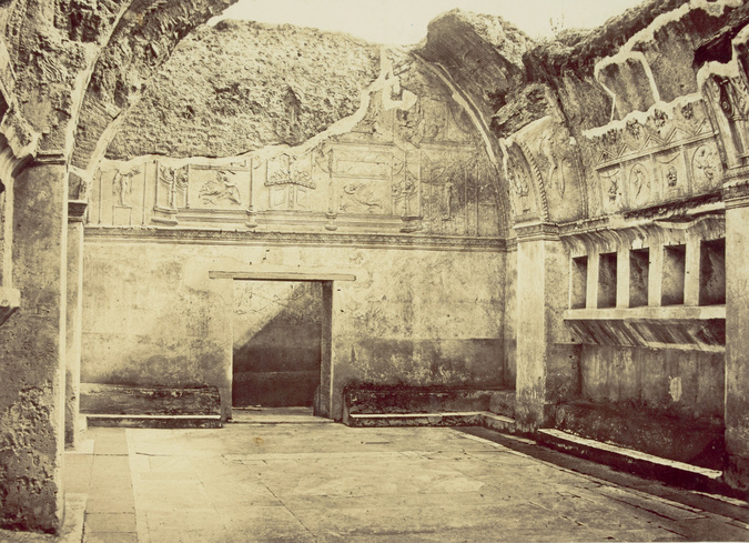Anonyme - Pompéi, les thermes stabiens, l'apodytérium
