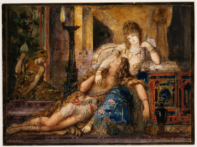 Gustave Moreau - Samson et Dalila