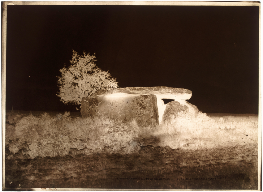 Gustave Le Gray - Bagneux (Maine-et-Loire) - Dolmen dit "petite pierre couverte"