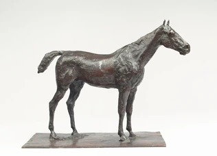 Edgar Degas - Cheval à l'arrêt