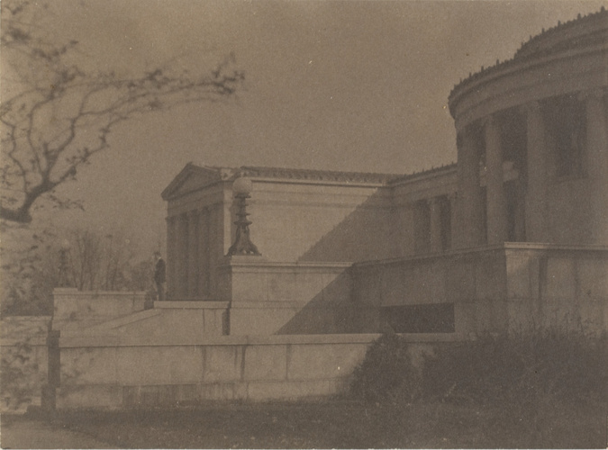 Paul Burty Haviland - Bâtiment avec colonnes (Washington?)