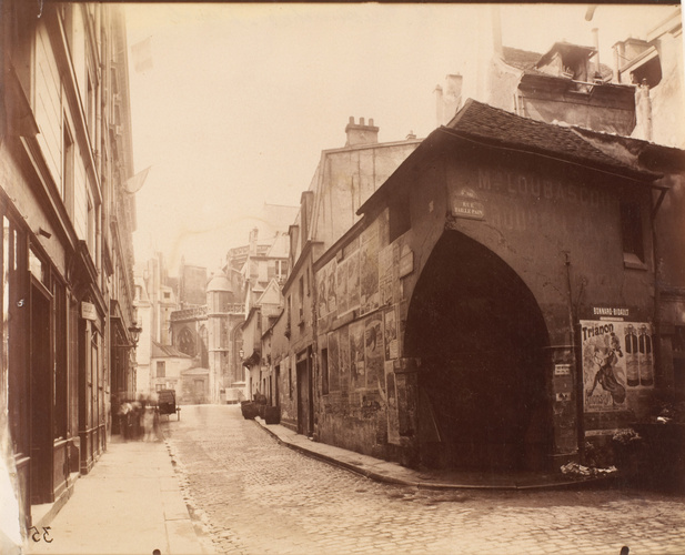 Eugène Atget - Rue Brisemiche