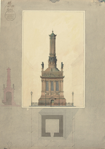 Louis Boitte - Un monument à l'industrie, concours d'émulation