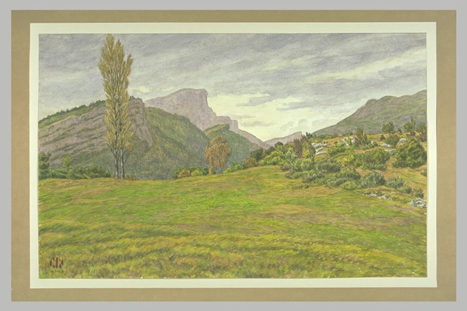 Henri Rivière - Plateau de Barberaz, Savoie